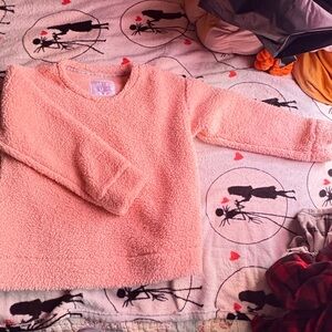 Muk Luks Pink Fleece Sweater
